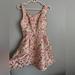 Free People Dresses | Fp Mini Flare Dress | Color: Gold/Pink | Size: 4