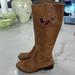 Anthropologie Shoes | Anthropologie Lucky Penny Brown Leather Boots. Size 6b | Color: Brown | Size: 6