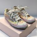 Coach Shoes | Coach Barrett Scribble White Sneaker Shoe 8.5 | Color: White | Size: 8.5