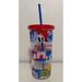 Disney Dining | Disney Parks Disneyland 2021 Mickey And Friends Tumbler With Straw New | Color: Blue/Red | Size: Os