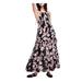 Free People Dresses | Intimately Free People Garden Party Black&Purple Floral Maxi Dress Sz.S Nwt | Color: Black/Purple | Size: S