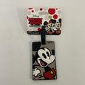 Disney Accessories | Disney Mickey Mouse Id Tag Nwt | Color: Black/Red | Size: Os