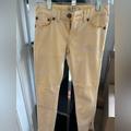 Free People Jeans | Free People Ankle Jeans | Color: Orange/Yellow | Size: 23