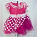 Disney Costumes | Disney Pink Sparkly Minnie Mouse Tulle Dress Halloween 3t-4t | Color: Pink | Size: 4t