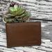 Coach Accessories | Coach - Men’s Slim Billfold Id Wallet - Brown Leather | Color: Brown | Size: Os