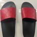 Gucci Shoes | Gucci Redwomen’s Slippers Size 7 In Great Condition Comes With Dust Bag | Color: Red | Size: 7