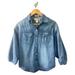 Levi's Tops | Levi's Wester Denim Shirt / Puff Sleeve Denim Pearl Snap Shirt Size Small | Color: Blue | Size: S