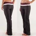 Lululemon Athletica Pants & Jumpsuits | Lululemon Groove Pant Navy Slub Denim | Color: Blue | Size: 4