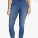 Nine West Jeans | (31) Nine West Ladies Heidi Pull On High Waisted Stretch Skinny Jeans. | Color: Blue | Size: 4