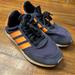 Adidas Shoes | Adidas Athletic Shoes Mens Size 7.5 Navy And Orange | Color: Blue/Orange | Size: 7.5