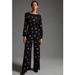 Anthropologie Pants & Jumpsuits | Anthropologie Farm Rio Cutout Jumpsuit | Color: Black | Size: S