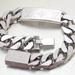 Louis Vuitton Jewelry | Auth Louis Vuitton Monogram Chain Bracelet Silver Metal | Color: Silver | Size: *Inner Circumference:7.02in