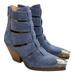 Free People Shoes | Free People Brayden Fisherman Booties Boots Size 36 6 New | Color: Black/Blue | Size: 6