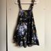 Free People Dresses | Free People Fall Fashion Black Floral Dress | Color: Black | Size: S