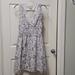 Converse Dresses | Converse Off-White Gray Print Cotton Dress | Color: Gray/White | Size: M