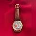 Disney Jewelry | Disney White Rabbit Limited Edition Collectors 1270/7500 Watch- Genuine Leather | Color: Brown | Size: Os