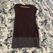 Athleta Dresses | Athleta Brown/Grey Casual T-Shirt Dress - Sz M | Color: Brown/Gray | Size: M