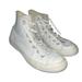 Converse Shoes | Converse Chuck Taylor All Star Leather High Tops White | Color: White | Size: Men’s 6 Women’s 8