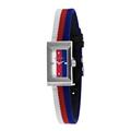 Gucci Accessories | Gucci Women's G-Frame Watch | Color: Blue/Red/Tan | Size: Nosize