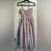 Free People Dresses | Free People Cotton Dress Size Medium Nwt | Color: Blue/Pink | Size: M