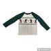 Disney Shirts & Tops | Disney's Mickey Mouse Toddler Boy Size 6 Raglan Holiday Tee By Jumping Beans | Color: Green/White | Size: 6g
