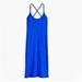 J. Crew Dresses | J. Crew Strappy Knit Midi Dress Nwt | Color: Blue | Size: L