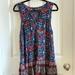 American Eagle Outfitters Dresses | American Eagle Floral Sun Dress Size S | Color: Blue/Red | Size: S