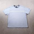 American Eagle Outfitters Shirts | American Eagle Shirt Mens Extra Large Blue White Striped Embroidered Logo Tee | Color: Blue | Size: Xl