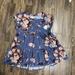 Free People Dresses | Bnwt Free People Blue Floral Dress | Color: Blue | Size: M