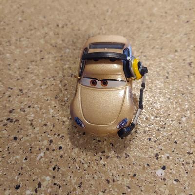 Disney Toys | Disney Pixar Cars Racer Metallic Gold | Color: Gold | Size: Osb