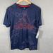 Adidas Shirts & Tops | Adidas Shirt Boys Large Blue Logo Short Sleeve Crew Neck Tee Nwt | Color: Blue | Size: Lb