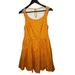 Anthropologie Dresses | Anthropologie Moulinette Soeurs Melora Marigold Lace Back Polka Dots Dress 6 | Color: Yellow | Size: 6