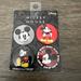 Disney Other | Disney Mickey Mouse Pin Pack Set Of 4 | Color: Black | Size: Osbb