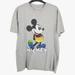 Disney Tops | Disney Mickey Mouse Rainbow Gay Pride Gray Short Sleeve Tee Shirt | Color: Gray/Orange | Size: S