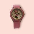 Disney Accessories | Minnie Mouse Women's Watch Silicone Band | Color: Pink/Silver | Size: Os