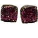 Kate Spade New York Jewelry | Kate Spade Square Glitter Stud Earrings Hot Pink Sparkle Glam Post | Color: Pink | Size: Os