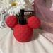 Disney Bath | Disney Mickey Mouse Head Shape Red Soap Dispenser Pump New | Color: Red | Size: Os