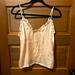 Free People Tops | Intimately Fp Ruffle Cami Xs | Color: Pink/Tan | Size: Xs