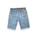 Levi's Shorts | Levi's 512 Orange Tab Usa Vintage Blue Jorts 36 Blue Denim Shorts Jean (34 X 11) | Color: Blue/Orange/Yellow | Size: 34