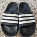 Adidas Shoes | Adidas Flip Flop Slides | Color: Blue | Size: 10