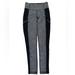 Athleta Pants & Jumpsuits | Athleta Black Tweed Look Side Zip Leggings Size Small | Color: Black | Size: S