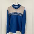 Adidas Jackets & Coats | Adidas Climacool 1/4 Zipper Front Pullover. Large. Great Condition. | Color: Blue/Silver | Size: L