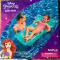Disney Toys | Disney Princess Ariel The Little Mermaid Swim Raft Float Floatie 41" X 19" Nib | Color: Blue/Green | Size: Osbb