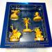 Disney Holiday | Disney Fab 50 Magic Kingdom Christmas Ornamnet Set Brand New | Color: Blue/Gold | Size: Os