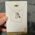 Disney Jewelry | Disney Jewelry Mom Forever Yours Necklace 14k Gold Flash Plated Genuine Crystal | Color: Gold | Size: Os