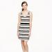 J. Crew Dresses | J. Crew Villa Striped Mini Dress | Color: Black/White | Size: S