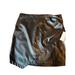 Nine West Skirts | Mini Skirt Faux Leather. Size M. Nwt. Nine West. P4. | Color: Black | Size: M