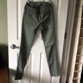 American Eagle Outfitters Jeans | American Eagle Olive Green Super Low Jegging Size 6 | Color: Green | Size: 6