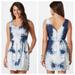 American Eagle Outfitters Dresses | American Eagle Tie-Dye Lightweight Denim V-Neck Dress (6) | Color: Blue | Size: 6