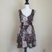 Free People Dresses | Host Pick Vintage Free People Quirky Dress | Color: Brown | Size: 6